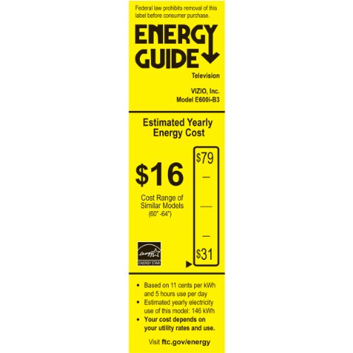 VIZIO E600iB3 60Inch 1080p LED Smart TV Pricepulse