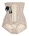 ShaperQueen 1010 Women Best Waist Cincher Girdle Belly Trainer Corset Body Shapewear (XS, Nude)