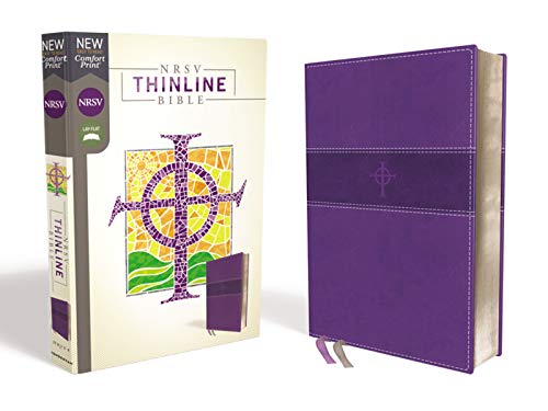 [D.o.w.n.l.o.a.d] NRSV, Thinline Bible, Leathersoft, Purple, Comfort Print TXT