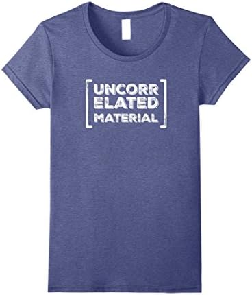 Womens Uncorrelated Material Exmormon tshirt Medium Heather Blue