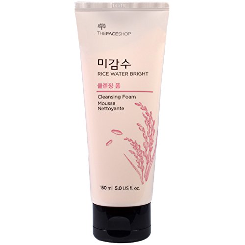 The Face Shop, Rice Water Bright, Cleansing Foam, 5.0 fl oz (150 ml)