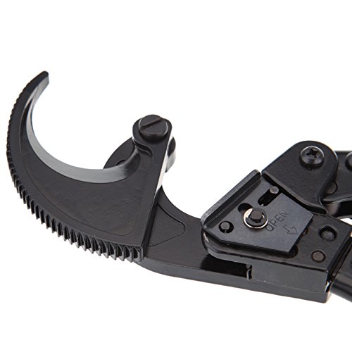 Iglobalbuy New Ratchet Cable Cutter Aluminum Copper Wire Cutter Hand Tool With Safety lock