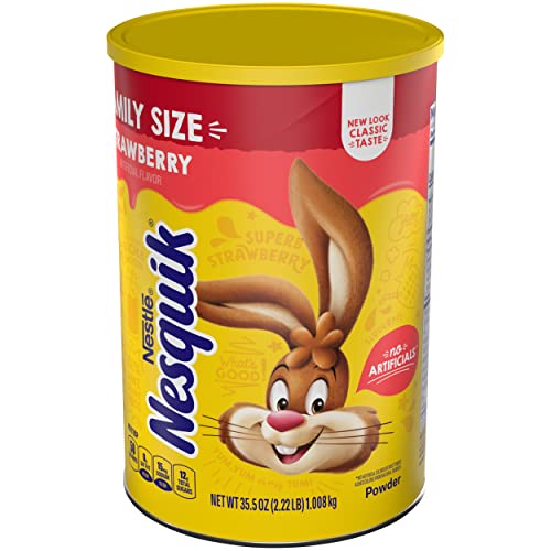 Nesquik Strawberry Powder Drink Mix Pricepulse