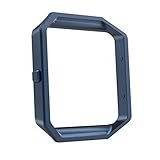 Fitbit Blaze Band Frame, MoKo Stainless Steel Replacement Metal Frame Housing For Fitbit Blaze Smart Watch - BLUE