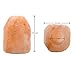 Natural Himalayan Salt Night Light, SCOPOW Nursery Lamp Mini Decorative Night Lighting with Air Purifier ( 15W, E12, 10.58 Ounce, UL Wall Plug ) ( Natural Form )