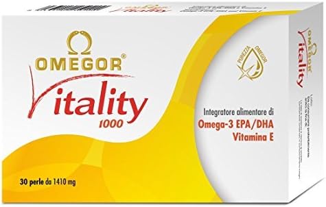 Supplement For Control Of Triglycerides Vitality 1000 30 Perle by OMEGOR