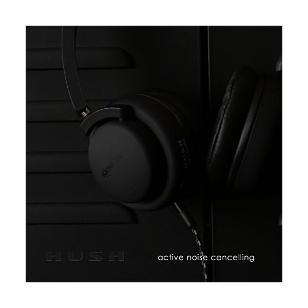 Boompods-HUSH-Active-Noise-Cancelling-Headphones-OnEar-Comfort-Earpads-12-Hour-Battery-Deep-Bass-Travel-Bag Boompods HUSH Active Noise Cancelling Headphones OnEar Comfort Earpads, 12 Hour Battery, Deep Bass, Travel Bag