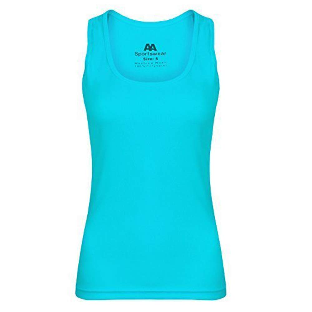 Athletic Sportswear Women Active Sleeveless Tank Top Vest Workout Sports Quick Dry Racer Back Crew Neck