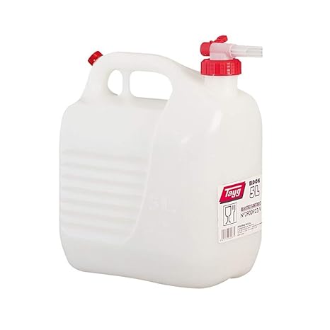 Wasserkanister mit patentierten Hahn ohne Gluckern Tropfen 5 L
