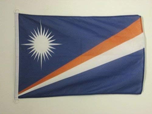 Zudrold Bandera de Las Islas Marshall 3 x 5 pies para Banderas al Aire
