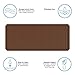 NewLife by GelPro Anti-Fatigue Designer Comfort Kitchen Floor Mat, 20x48”, Grasscloth Java Stain Resistant Surface with 3/4” Thick Ergo-foam Core for Health and Wellness