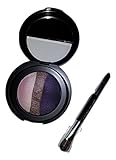 Laura Geller - Baked Eye Stripes with Mini Eye Brush - Plum Torte - Unboxed