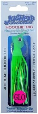 Jughead Shaker 4.5" Jughead Hoochie - Green Double Glow