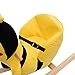 Qaba Kids Plush Rocking Horse-Style Bumble Bee Theme Chair