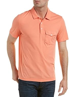 Mens Heritage Slim Fit Polo Shirt, S, Orange