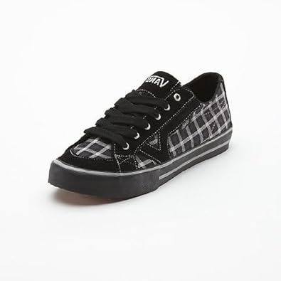 amazon ladies black trainers