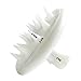 HityTech Pet Massage Bathbrush - Dog Soft Silicone Bristles/Comb - Pet Fur Hair Remover - Pet Grooming Tool, White