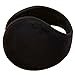 Ear Warmers Men Women Solid Soft Plush Winter Earmuff (Plush Black)