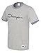 Champion Men's Heritage Ringer Tee, White Alabaster/Imprial Indigo, M