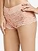 MaMia 6 Pack of Women's Lace Boyshort Panties (Sofra Serene),Large