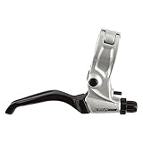 Black Ops BMX Bent Brake Levers, Silver/Black