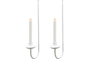 Metal Wall Candle Sconce Holder Set of 2 Wall Mount Candle Holders Modern Wall Candle Sconces Hanging for Living Room Farmhou