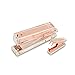 Rose Gold Desk Set Stapler Bundle 1) Stapler 1) Staple Remover with Gift Box - Housewarming Gifts New Apartment