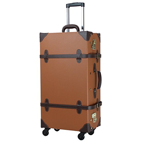 moierg vintage trolley luggage