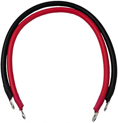 Amazon バッテリー増設用並列ケーブル 電気機器用ビニル絶縁電線 Kiv線ケーブル 22sq Kiv 赤黒 各 0 5m 丸型圧着端子 Acデルコ ボイジャー対応 単品 バッテリーケーブル 車 バイク