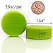 KORE Sous Vide Weighted Magnets,Stainless Steel & Food Grade Silicone,Keep Food Bags Fully Submerged & Prevent Floating Bags, Racks and Other Sous Vide Accessories (Apple Green,2 pack)