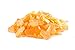 Sea Glass Chips | 1 Pound of Peach Orange Sea Glass Chips | Bulk Pearlized Sea Glass Pieces for Craft and Décor | Plus Free Nautical eBook by Joseph Rains