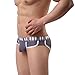 Men's Underwear,Neartime Thin Boxers Light Men Shorts Briefs Musical Note Type (L, Gray)