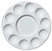niceeshop(TM) Round Professional Strong&Light Plastic Paint Platte Tray,White