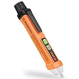 Non-Contact Voltage Tester, BEBONCOOL Electrical Voltage Detector Pen 12-1000V AC Inductive Electric Tester Pen Digital Multi-meter Volt Meter with Alarm Mode Live/Null Wire Judgment
