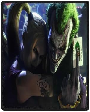 Scottshop Custom Fleece Blankets 40x50 Inch, Design Harley Quinn And Joker Blankets Throws Cotton Blanket Indoor / Outdoor Blanket