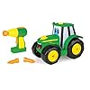 John-Deere-Build-A-Johnny-Tractor-16-Piece-Building-Farm-Toy-Car-Tractor-Toy-With-Motorised-Drill-For-18-Months-2-3-4-Years-Old-Boys-Girls John Deere Build A Johnny Tractor, 16 Piece Building Farm Toy Car, Tractor Toy With Motorised Drill For 18 Months, 2, 3…