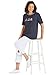 Knit Embroidered Capri Set