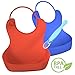 Billie Bumble Silicone Baby Bibs For Teething and Feeding. Cute, Funny Design for Personalized Feeding. For Birthdays, Easter, and All Occasions. More Durable Than Burp Cloths and Disposable Burpy Bib