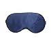 Duckmole Sleep Mask for Men and Women, 100% Silk Eye Masks with Adjustable Strap, Soft Comfortable Relaxing Natural Sleeping Blindfold (Navy Blue)thumb 2