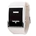 GOHUOS Fashion Touch Screen Digital LED Big Dial Waterproof Fashion Sport Mens Womens Unisex Wrist Watches-White