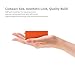 VOJO Portable Phone Charger 3350mah Magic Power Bank with Wall Outlet, ONEMINI External Battery Pack [Orange]