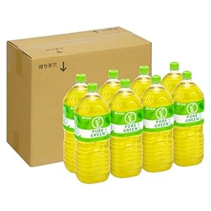 【Amazon.co.jp限定】伊藤園 おーいお茶 ピュアグリーン 2L×8本