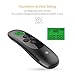 Presentation Remote, Doosl Rechargeable Wireless Presenter with LCD Display, 2.4GHz Wireless USB Powerpoint PPT Clicker Remote Control (Black)