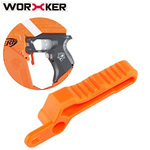 Goshfun Bullet Clip Releaser, Modified Toy Accessories for Nerf Stryfe- Orange - Thumbnail 4