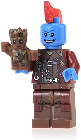 GRA Toys Yondu Minifigure with Groot Super Heroes Building Blocks Sets Models Bricks Mini Figures Kid Gift