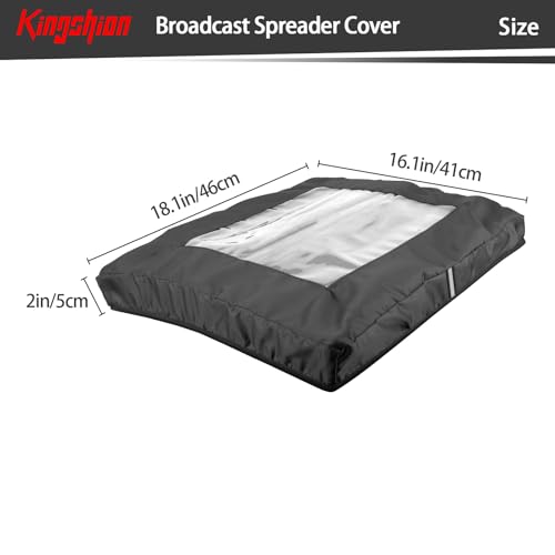 Broadcast Spreader Cover,Salt Spreader Cover, Hopper Cover, Waterproof Fertilizer Spreader Cover, PVC photo 12