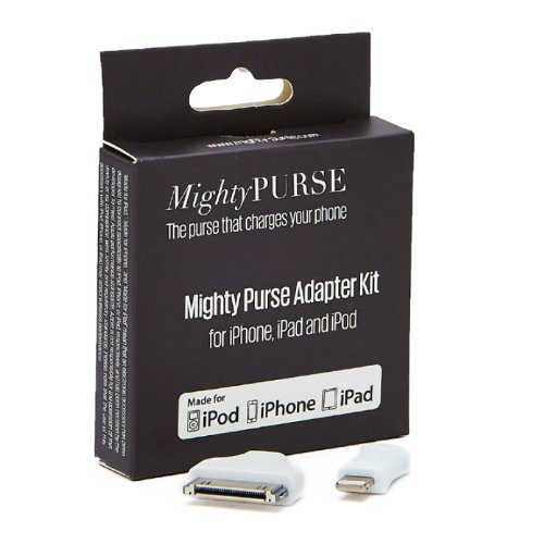 iPhone 4/5/6 Adapter Kit for Mighty Purse Mobile Charger
