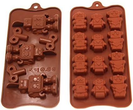 Set of 3 - Cute Funny Animal Silicone Candy Molds, Chocolate Molds, Silicone Soap Molds, Smile Tool for Children to Design Make and Decorate - Creative Craft Toy Set for Kids(Multi Animal Shapes)