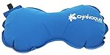 ChezMax Inflatable Travel Pillow Compressible Self Inflating Outdoor Pillow Bone Shape Air Pillow for Hammocks, Tent Camping, Hiking, Backpacking, Travel and Outdoor Festivals