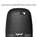 hysure Portable Mini Dehumidifier 2200 Cubic Feet Electric Safe Dehumidifier for Bedroom Home Crawl Space Bathroo RV Baby Room (Black)